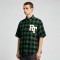 Plaid Applique Short Sleeve Shirt | Loose Boxy Fit | Street Daily Wear | Custom Streetwear