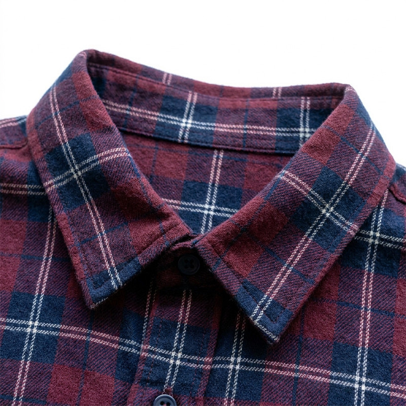 Short Sleeve Plaid Shirt With Silicone Print