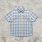 Rhinestone Plaid Short Sleeve Shirt | Loose Boxy Fit | Street Daily Casual Wear | Streetwear Manufacturer