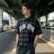 Screen Print Plaid Short Sleeve Shirt | Cotton blend Plaid Fabric | Streetwear Daily Outfit | Streetwear Manufacturer