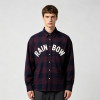 Plaid Shirt With Towel Embroidery | Oversized Fit | Street Daily Wear | Custom Streetwear Manufacturer