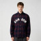 Plaid Shirt With Towel Embroidery | Oversized Fit | Street Daily Wear | Custom Streetwear Manufacturer