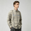 Long Sleeve Plaid with Reflective Print Shirt | Reflective Night Visible | Street Daily Outfit | Clothing Manufacturer