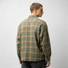 Plaid Applique Shirt With Towel Embroidery | 100% Cotton | Casual Street Daily Wear | OEM Streetwear
