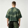 Washed DTG Print Tie Dye Crop Tee | 100% Cotton Oversized Cropped Fit | Street Daily Wear | OEM Streetwear