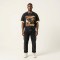 Distressed Washed DTG Print Graphic Tee | 100% Cotton Oversized Cropped Fit | Street Daily Wear | Custom Streetwear