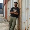 Washed Crack DTG Print Cropped Distressed Tee | Hip Hop Street Casual Wear | Streetwear Clothing Manufacturer