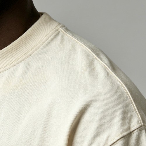 DTG Print Washed Oversize Drop Shoulder Cropped Tee | Vintage Frayed Raw Edge | Streetwear Manufacturer
