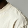 DTG Print Washed Oversize Drop Shoulder Cropped Tee | Vintage Frayed Raw Edge | Streetwear Manufacturer