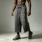 Pearl Bead Rhinestone Hotfix Cropped capri pants | Loose Wide Leg Cut | Streetwear Manufacturer