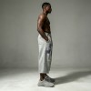 DTG Galaxy Print Pearl Bead Rhinestone Capri pants | French Terry Drawstring Waist | OEM Streetwear