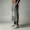 Acid Washed Skull Embroidery Pearl Bead Capri pants | French Terry Drawstring Waist | Streetwear Manufacturer