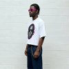 Custom Men's Oversized Boxy 100% Cotton Silk Screen T-Shirt