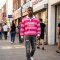Custom Men's Oversized Boxy Embroidery Cotton-Blend T-Shirt