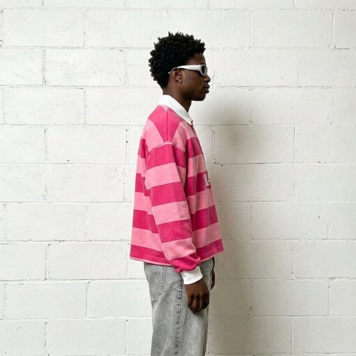 Custom Men's Oversized Boxy Embroidery Cotton-Blend T-Shirt