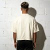 Custom Men's Oversized Boxy 100% Combed Cotton DTG Print T-Shirt