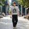 Custom Men's Oversized Boxy 95/5 Cotton-Spandex DTG Wash Rivet T-Shirt