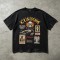Vintage Washed Rivet Patch Print T-shirt | Street Daily Outfit | Custom Streetwear Manufacturer