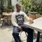 Washed DTG Fist Graphic Print Double Stripe Crew t-shirt | French Terry Oversized Crew Neck | Clothing Manufacturer