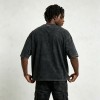Washed DTG Print Oversize T Shirt | Vintage Acid Washed | Boxy Fit | Daily Street Hip Hop Wear | Custom Streetwear