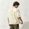 Spray Dye Washed DTG Portrait Letter Oversized Tee | Crew Neck Top | Retro Casual Streetwear | Clothing Manufacturer