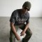 Wash Beaded Screen Print T-shirt | Vintage Acid Wash Bead Embellishment | Streetwear Manufacturer