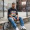 Acid Washed DTG Print Rhinestone Hotfix T-shirt | Oversized Boxy Fit | Custom Streetwear Manufacturer