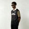 DTG Tiger Print and Screen Print Logo Applique T-shirt | Vintage Leopard Polo Jersey | OEM Streetwear