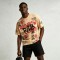 Vintage Washed DTG Print Crop T-shirt | Distressed Graffiti Print | 100% Cotton Oversize Fit | Streetwear Manufacturer