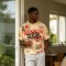 Vintage Washed DTG Print Crop T-shirt | Distressed Graffiti Print | 100% Cotton Oversize Fit | Streetwear Manufacturer