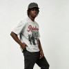 Vintage Distressed Washed Rivet DTG Print T-shirt | Eyelet Rivet Neckline | 100% Cotton Oversized Fit | Streetwear Manufacturer