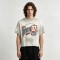 Vintage Washed Spray Dye Screen Print T-shirt | 100% Cotton Oversized Short Sleeve | Custom Streetwear Manufacturer
