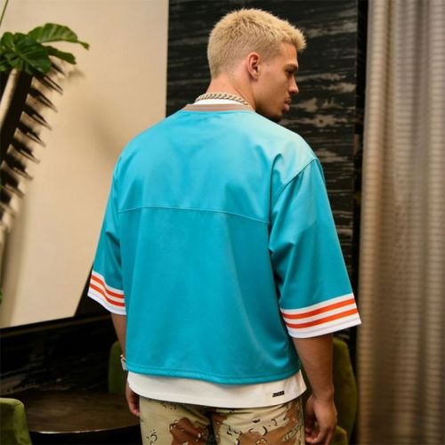 Custom Men's Sublimation Mesh Team Jersey with Twill Numbers
