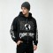 Screen Print Splash Ink Zip Up Hoodie | Oversized Fit | Street Daily Wear | Custom Streetwear Manufacturer