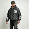 Distressed Washed Vintage Screen Print Zip Up Hoodie | Daily Street Outfit | Custom Streetwear Manufacturer