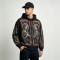 DTG Print Virgin Mary Gothic Frame Full Zip Hoodie | Vintage Retro Religious Graphic | Custom Streetwear
