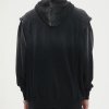 Custom Men's Oversized Distressed Wash Vintage Hoodie 100% Cotton
