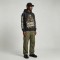 Washed DTG Print Zombie Hoodie | Vintage Washed Distressed | Heavy Cotton Oversize | Custom Streetwear