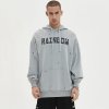 Custom Men's Grommet Detail Creative Hoodie 100% Cotton