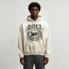 Washed Spray Dye DTG Print Helmet Graphic Hoodie | Vintage Distressed | Custom Streetwear
