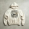 Washed Spray Dye DTG Print Helmet Graphic Hoodie | Vintage Distressed | Custom Streetwear