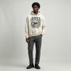 Washed Spray Dye DTG Print Helmet Graphic Hoodie | Vintage Distressed | Custom Streetwear