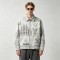 DTG Print Gothic Architecture Ship Zip Canvas Jacket | 100% Heavyweight cotton twill canvas | Clothing Manufacturer