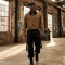 Garment dyed Screen Print Rivet Cropped Canvas Jacket | Western Gothic Street Outerwear | Custom Streetwear
