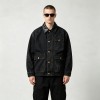 Leather Collar Multi Pocket Canvas Jacket | Daily Casual Outdoor Wear | Custom Streetwear Manufacturer