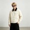 Canvas Jacket With Corduroy Collar | Metal Snap Button Daily Street Outfit | Custom Streetwear Manufacturer