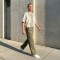Washed Frayed Seam Cropped Vintage T-Shirt | Street Daily Casual Wear | Custom Streetwear Manufacturer