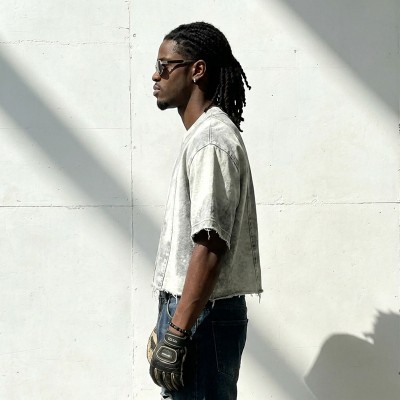 Washed Frayed Seam Cropped Vintage T-Shirt | Street Daily Casual Wear | Custom Streetwear Manufacturer
