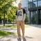 Vintage DTG Print Raglan Sleeve T-shirt | 100% Cotton Loose Fit | Street Daily Wear | Custom Streetwear
