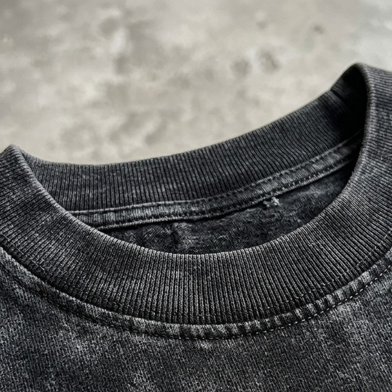 Vintage Acid Wash Screen Print T-shirt